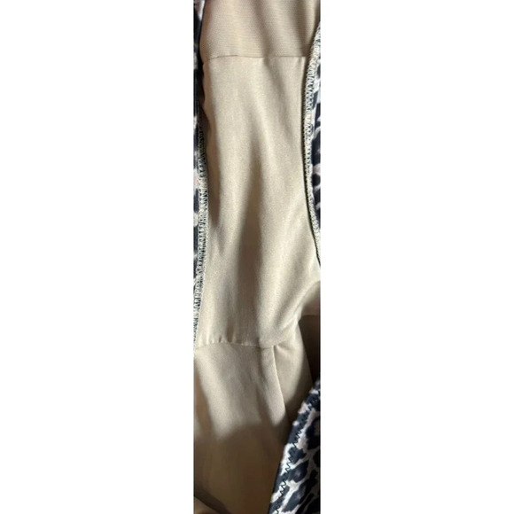 H&M Womens Leopard Shaping One Piece Swimsuit Bathingsuit Swimwear Brown Sz XL - Picture 7 of 8